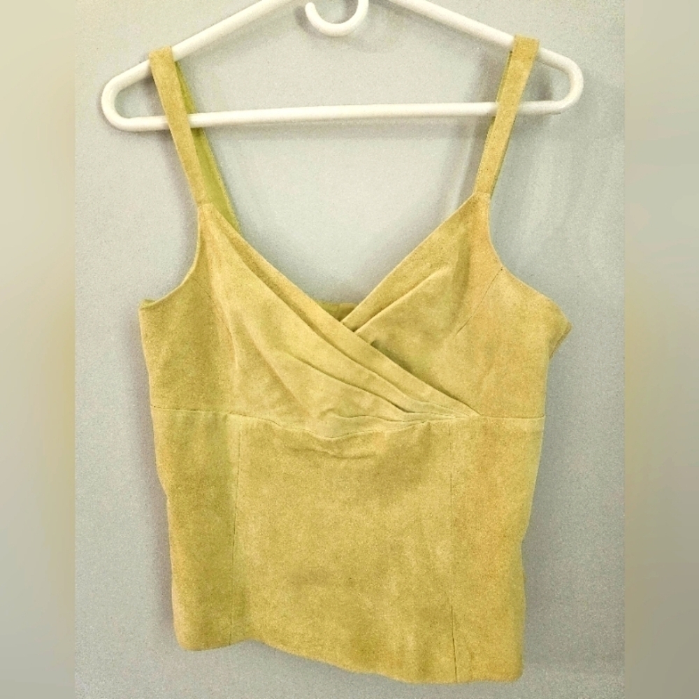 Women's Tan Sleeveless Top